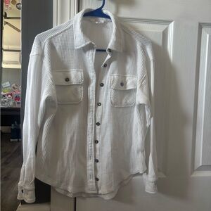 White Button-Up Shirt